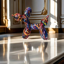 1pc Resin Doodle Balloon Dog Sculpture, Home Decor for Bookshelf TV Shelf Bedroom Living Room & Office, Commemorative Gift