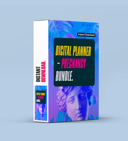 My Digital Pregnancy Companion - Planner & Journal Bundle - NovaCrayon