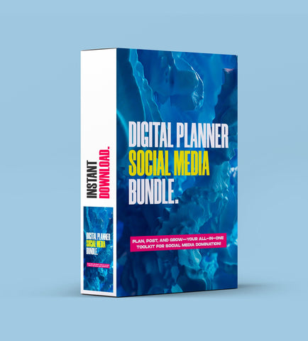 Ultimate Social Media Content Kit - Digital Planner Bundle - NovaCrayon