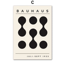 Canvas Painting Abstract Pictures Bauhaus Irregular Geometric Line Shapes Wall Art Posters Prints Nordic For Living Room Decor