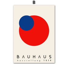 Canvas Painting Abstract Pictures Bauhaus Irregular Geometric Line Shapes Wall Art Posters Prints Nordic For Living Room Decor