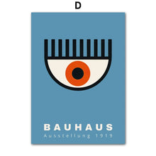 Canvas Painting Abstract Pictures Bauhaus Irregular Geometric Line Shapes Wall Art Posters Prints Nordic For Living Room Decor