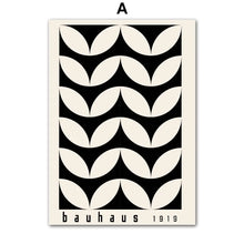 Canvas Painting Abstract Pictures Bauhaus Irregular Geometric Line Shapes Wall Art Posters Prints Nordic For Living Room Decor